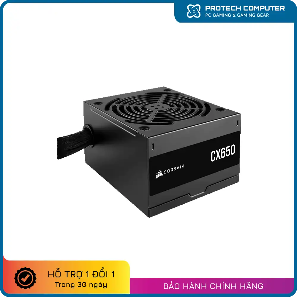 Nguồn máy tính Corsair CX650 - 80 Plus Bronze (650W)